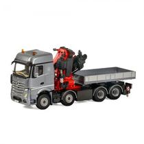 Caminhao Wsi 1/50 Mercedes Benz Big Space 8X4 Fassi 1100 BB - 04-1166