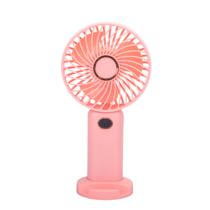 Mini Ventilador Portatil Recargable USB Rosa 21CM X 11CM