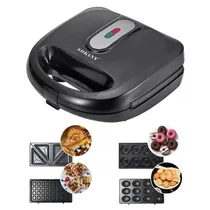 Sanduicheira Sokany Multiuso 6 Em 1 SK-908 750W 220V