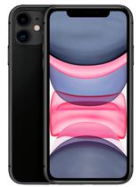 Celular Apple iPhone 11 A2221 128GB / Tela 6.1/ Cam 12MP - Preto(Caixa Slim)