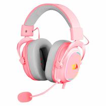 Headset Gamer Redragon Zeus X H510P-RGB USB - Rosa (Caixa Danificada)