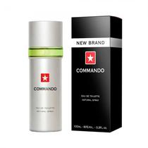 Perfume New Brand Prestige Commando Edt Masculino 100ML