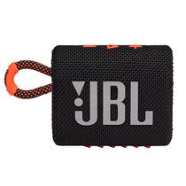 Caixa de Som JBL Go 3 - Preto e Laranja