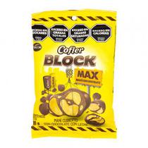 Amendoim Coberto de Chocolate Cofler Block Max 100G