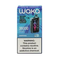 Vape Descartável Waka Blast 36000 Puffs 5% Nicotina - Menthol