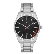 Relogio Analógico Masculino Daniel Klein DK.1.12763-2 Premium Gents / Pulseira de Aço Inoxidável - Prata/Preto