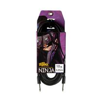 Cable de Microfono Santo Angelo 10FT Ninja P10 A P10 3.05M Negro