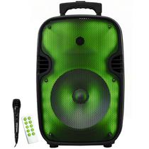 Caixa Karaoke Megastar SPA1277BT 12" 20.000 Watts P.M.P.O com Bluetooth/USB e Radio FM - Preta