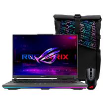 Notebook Gamer Rog Strix G16 G614JVR-N3111W Intel Core i9 14900HX Tela Wuxga 16.0" / 16GB de Ram / 512GB SSD / Geforce RTX4060 8GB - Eclipse Cinza (Ingles)