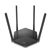 Roteador Wi-Fi Mercusys MR60X AX1500 3 Antenas Dualban Wi-Fi 6 1201/300MBPS - Preto