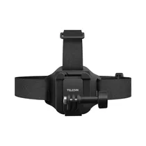 Correa para Cámara Con Soporte de Cabeza Telesin QHM-001 Negro