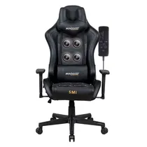 Cadeira Gamer Massageadora Maxracer Tactical Smi Limited Edition Smi TCL-6-Smi - Preto