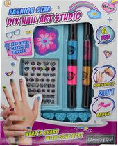 Fashion Star Diy Nail Art Studio - 868-87 (6 Pecas)