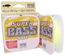 Linha Monofilamento Marine Sports Super Bass Soft Amarelo 21LB 0,370MM 9,51KG 250M