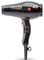 Secador Profissional Parlux 385 New Power Light Preto 220V - Garantia No Brasil