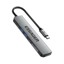 Hub Essager ES-TA07 7 In 1 USB-C Gris