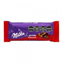 Barra Chocolate Milka Leger Aerado Leite com Amendoas 50G