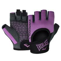 Everlast Guantes de Pesas Heather EVWG4F005 Lila/Negro