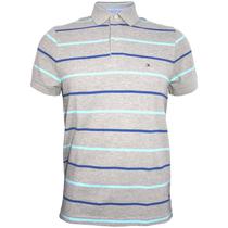 Camiseta Tommy Hilfiger Polo Masculino C8878A7672-004 M Cinza