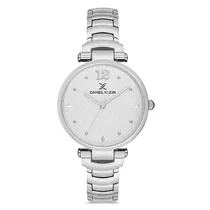 Relógio Analógico Feminino Daniel Klein DK.1.12751-1 Premium Ladies / Pulseira de Aço Inoxidável - Prata