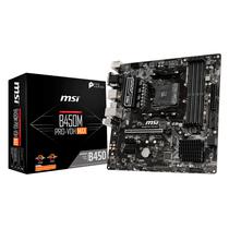 Placa Mãe MSI B450M Pro VDH Max Oc DDR4 Socket AM4 Chipset B450 Micro ATX