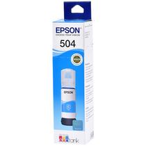 Tinta Epson T504 220 C13T03N22A para Impressoras Eco Tank - Cian