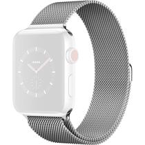 Pulseira 4LIFE Apple Milanese Loop Prata 44MM