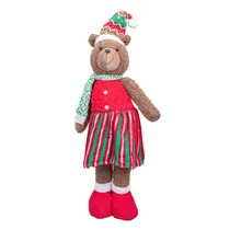 Boneca Urso de Natal 73 CM