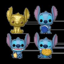 Funko Coleccionables Pop Pocket Disney Stitch Dreidel Box 4PACK Vinil 5 CM Aprox. s/C