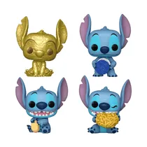 Funko Coleccionables Pop Pocket Disney Stitch Dreidel Box 79952 4PACK