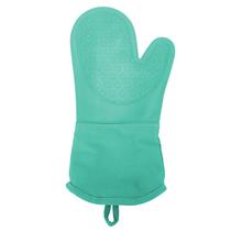 Luva de Silicone p/Cozinha 38CMX18CM Cor Verde