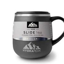 Caneca Termica Hydrapeak HP-SLIDE-14-Graphite 414ML - Grafite