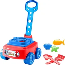 Carrinho Marvel Spidey Kit para Areia Cardoso - 3099