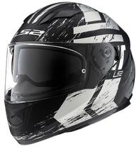 Capacete para Moto LS2 Stream Evo Hunter FF320 - Tamanho XXL (63-64) - Preto/Cinza