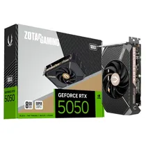 Placa de Vídeo RTX5050 8GB Zotac Gaming Solo ZT-B50500G-10L 288-1N792-300Z6 Super Compact