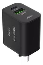 Foxbox Cargador Celular Flux PD20W USB+Tipo C Negro s/C