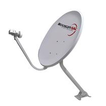 Antena Boostersat KU-60 - com LNB - 60X65CM - Cinza