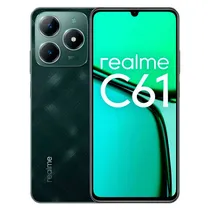 Smartphone Realme C61 RMX3930 256GB 8GB Ram Dual Sim NFC Tela 6.74" - Verde (Anatel)