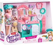Boneca Sparkle Girlz Baking Set Zuru - 100183