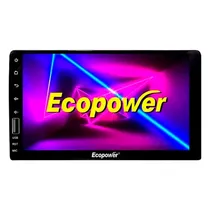 Multimidia Ecopower EP-7014 10" BT/ FM/ FHD/ LCD/ MP5 Preto
