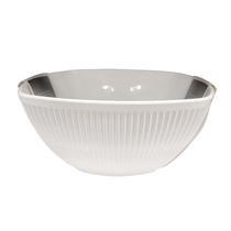 Bowl 3.35L Barok Acrilico Blanco