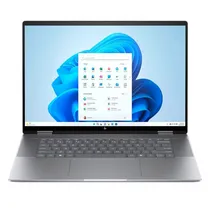 Notebook HP Envy X360 16-AD0013DX, AMD Ryzen 5 8640HS 3.50GZ (4.90GHZ), 8GB Ram, 512GB SSD, Tela 16" Wuxga Oled Touch 360° Ips, Windows 11 Home, Inglês, Prata