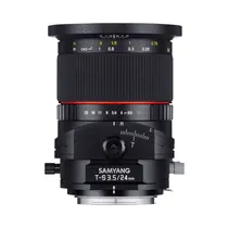Lente Samyang Sony MF 24MM F3.5 T/s e Tilt Shift