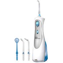 Irrigador Bucal Waterpik Cordless Plus Water Flosser WP-462E2 com 2 Niveis de Pressao 207 ML Recarregavel - Branco/Azul