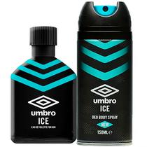 Kit Perfume Masculino Umbro Ice Edt 100 ML + Desodorante