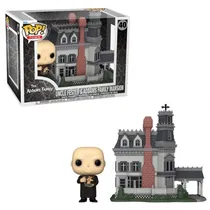 Funko Pop The Addams Family *Town* Uncle Fester & Addams Mansion 40