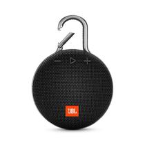 Caixa de Som Portatil JBL Clip 3 com Bluetooth - Preto