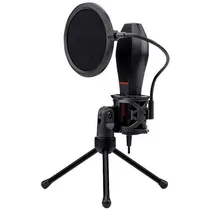 Microfone Redragon GM200-1 Quasar com Tripe e Pop-Filter