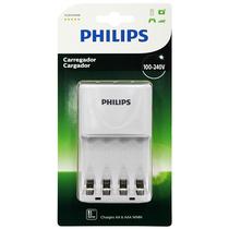 Carregador de Pilha Philips SCB2440NB/97 Bivolt - Branco