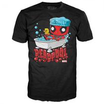 Funko Tees Marvel Deadpool Bubble Bath *XS*